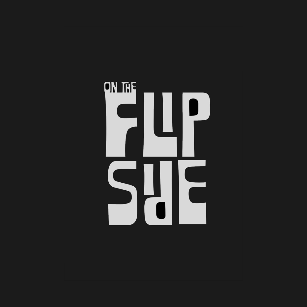 On The Flipside primary mark — ambigram reading FLIP top, SIDE rotated bottom